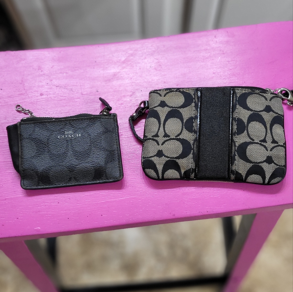 2 Coach Wallets (Poor Condition) - image 3